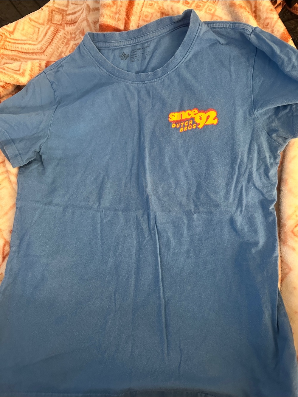 Dutch Bros Blue Short-Sleeve Logo Tee